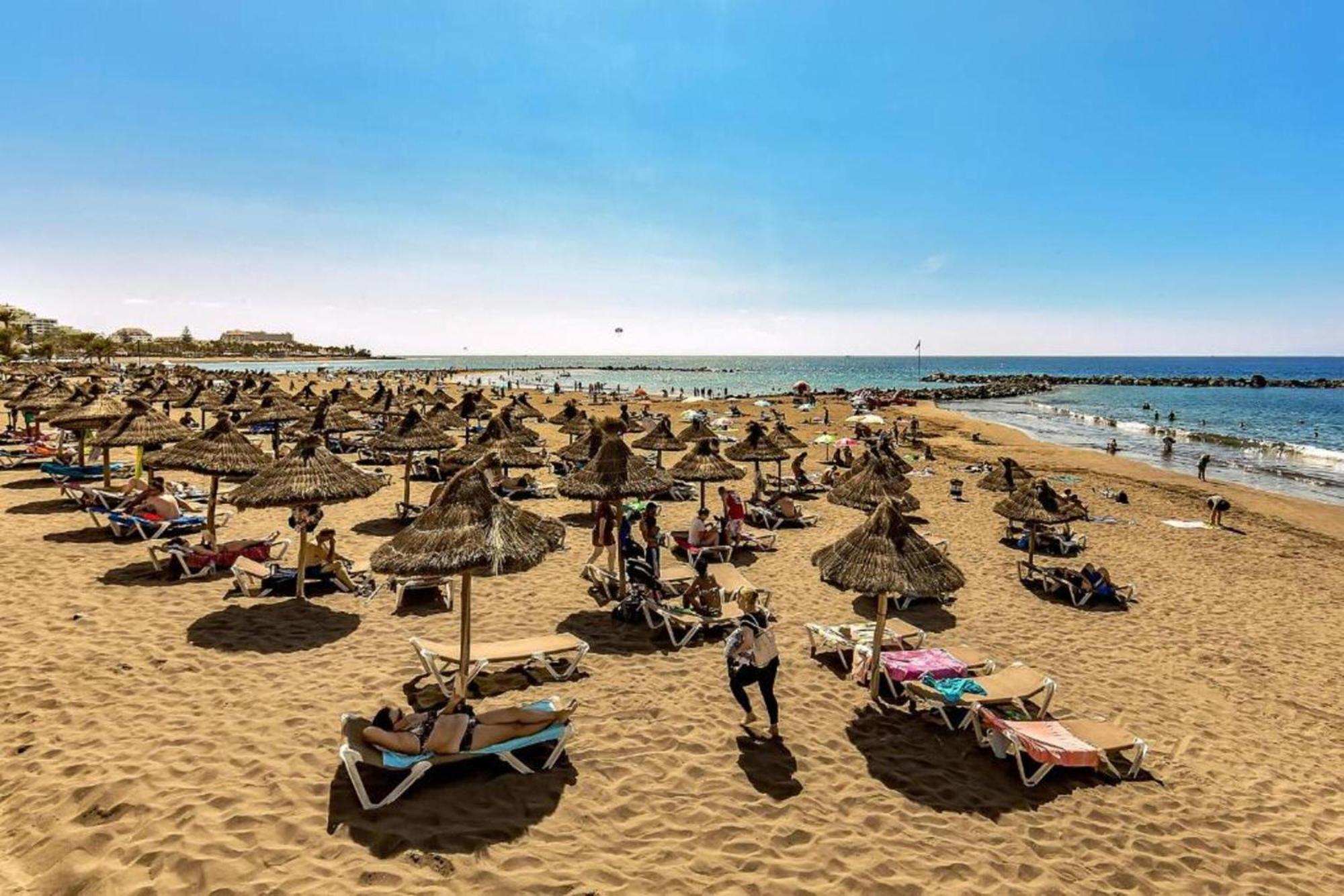 Two Bedroom Apartment In Playa De Las Americas, Free Wifi Luaran gambar